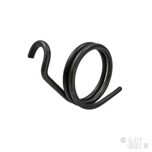 Return spring for clutch shaft, big diameter