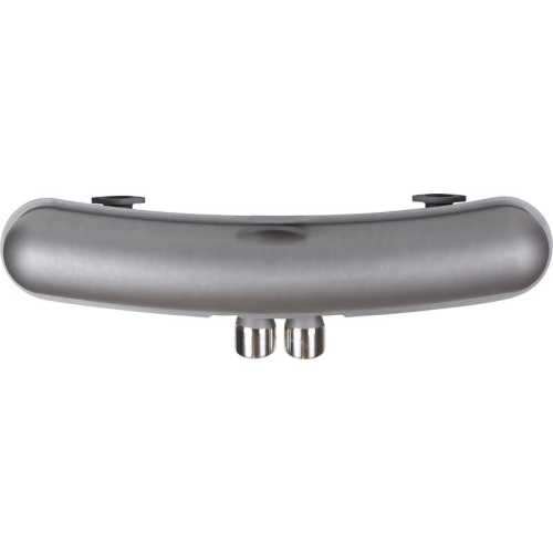 Porsche 911 F-Modell Rear sport exhaust with dual Ø76 mm center outlet pipes