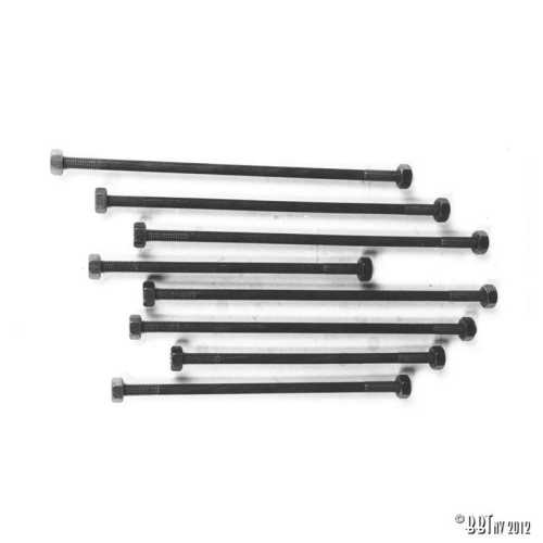 Zylinderstehbolzen 8 mm Satz std +1/2" länge CrMd