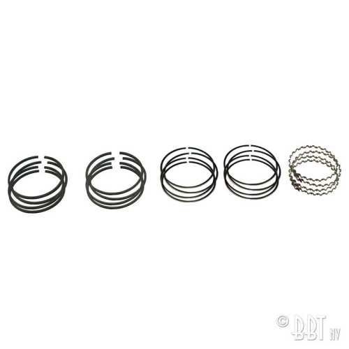 Piston rings, 87mm 1.5/1.5/5mm