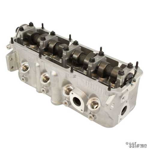 Cylinder head T25 - 1600cc Diesel 85-89 / complete, hydrolic Lifter