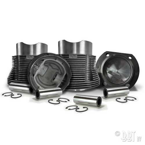 Piston and cylinder kit big bore kit Type4 2000 cc - 96mm