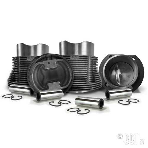 Piston and cylinder kit big bore kit Type4 2000cc - 104mm