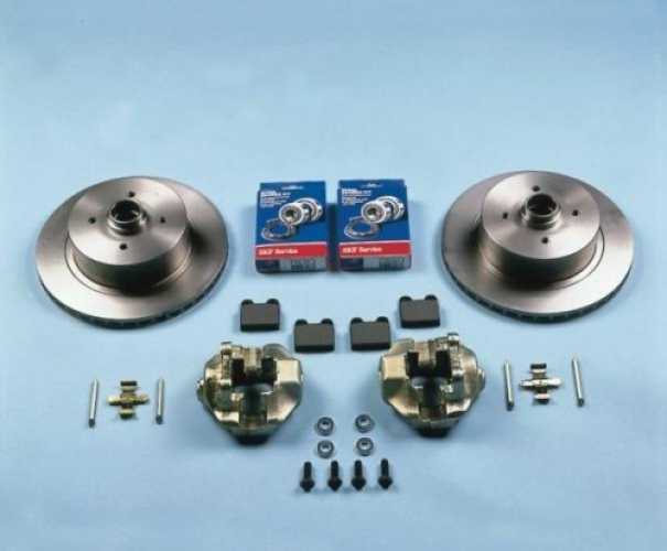 Brakesystem ventilated discs beetle front 4x100 Kerscher