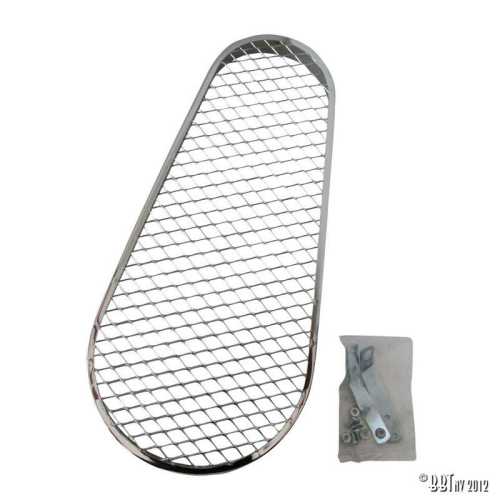 Pulley guard, with grille