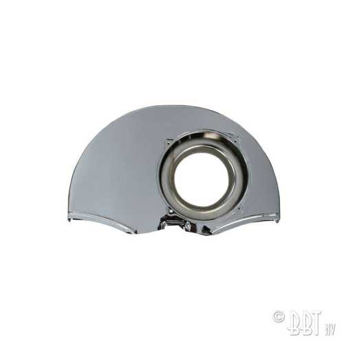 Chrome fan shroud with doghouse