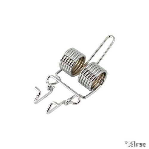Engine lid spring, chrome