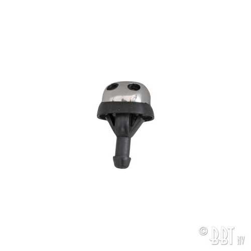 Windshield washer jet, chrome