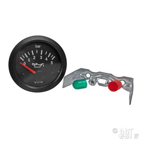 Öldruckmesser VDO "Vision", 5Bar (Ø52mm)