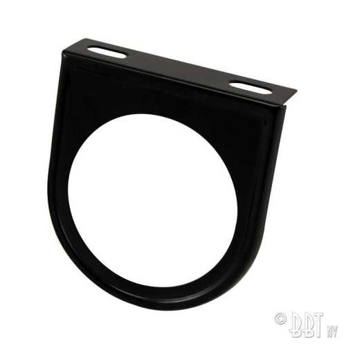 Instrumentenhalter, 1-Loch, 52 mm, schwarz