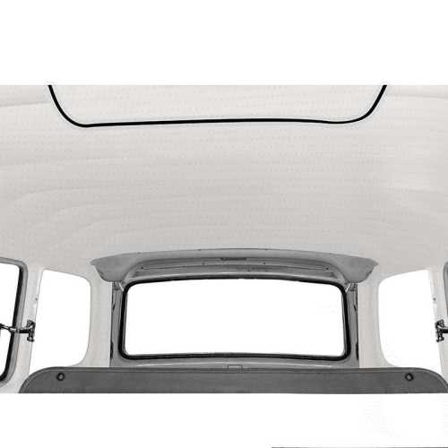 Headlining, perforated vinyl, for sliding roof