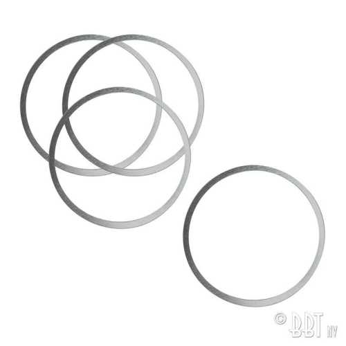 77,00mm Zylinderausgleichsringe .010 / Satz