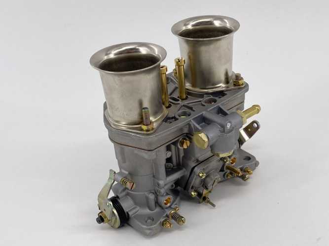Doppelvergaseranlagen VW Wasserboxer 1,9l und 2,1l Repro IDF 40 Vergaser mit 4 Bypässen mit Luftfiltern