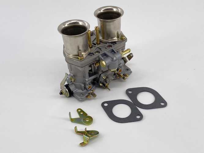 Doppelvergaseranlagen VW Wasserboxer 1,9l und 2,1l Repro IDF 40 Vergaser mit 4 Bypässen mit Luftfiltern