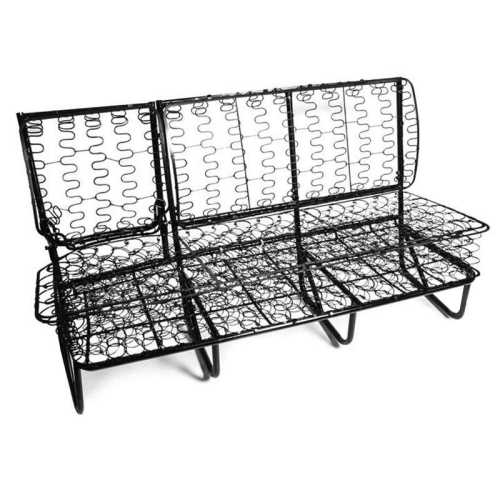 Middle seat frame bottom and back