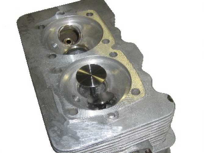 Cylinder Heads Porsche 356 38/31mm Exchange, set