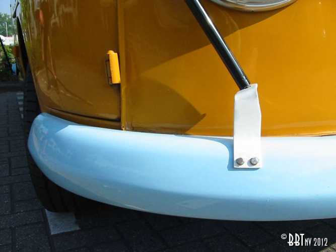 Bracket on bumper for Westy tent #6500, With right cargo doors