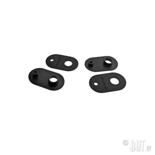 Seals for front door window fasteners (pair)