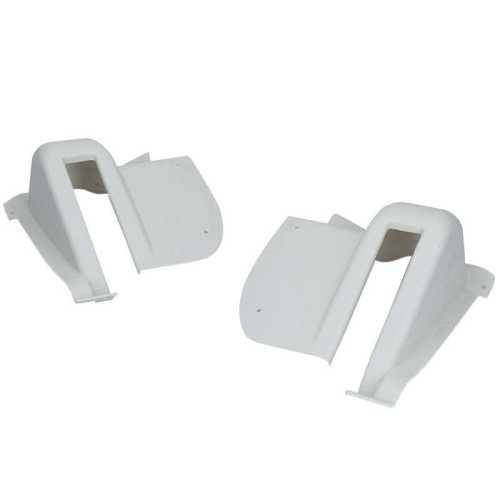 Tailgate hinge covers - pair