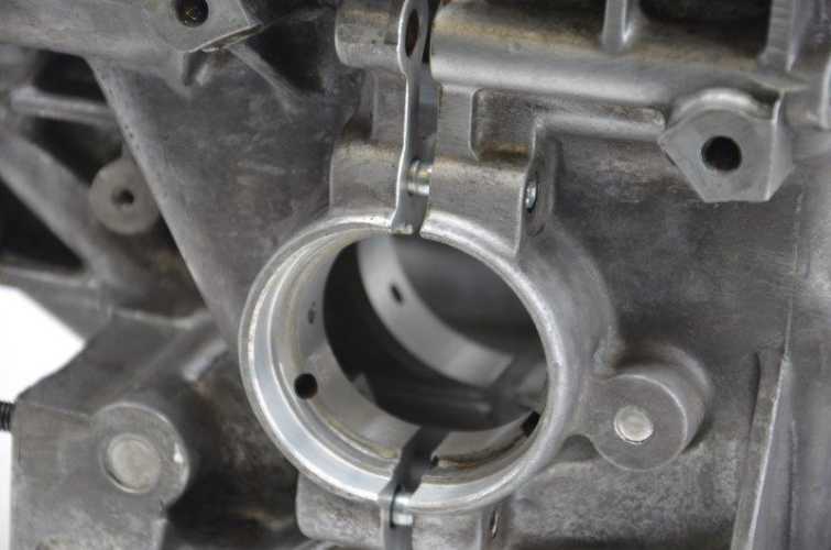 Motorgehäuse Typ 4 / Porsche 914 planen und spindeln der Hauptlagerbohrung und Nockenwellengasse