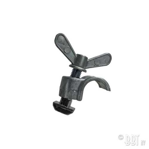 Rear seat fixation hook, bolt, nut