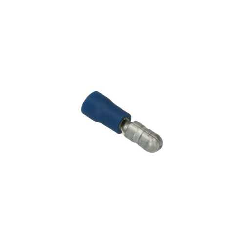 Cable connector blue, round 5mm