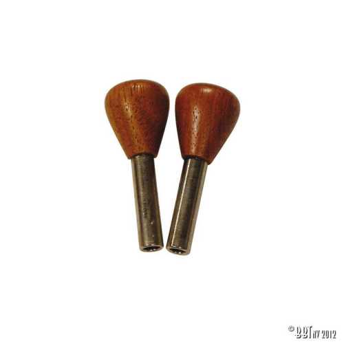 Door lock pulls Rosewood 'Flat4'
