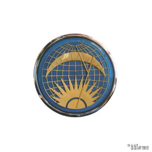 Horn button ''SUN & MOON'' for Banjo steering wheel 'Flat4'