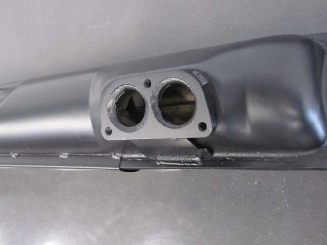 VW Typ 4 Schalldämpfer Sportversion mit Endrohren links und rechts