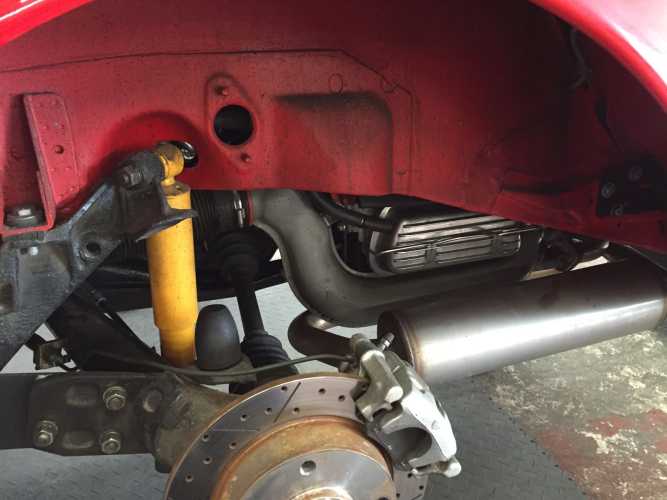Streetsport Exhaust VW Beetle Stainless Steel VW Beetle Type 1 with preheating - SILENT VERSION