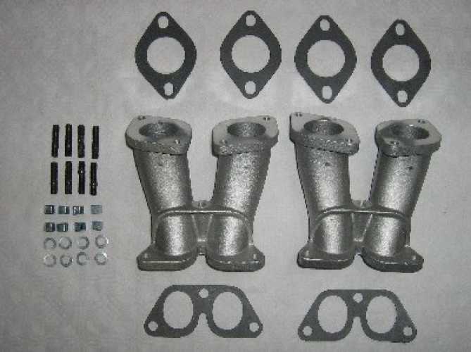 Weber Carburettor Set Porsche 356 IDF 44 / Porsche 912 with airfilters