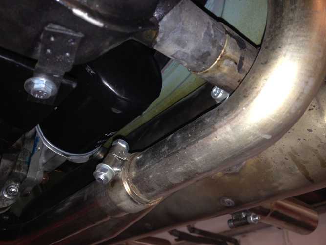 Ahnendorp VW Beetle Type 1 Customsport Exhaust - stainlees steel - carb. heading - w/o tail pipes