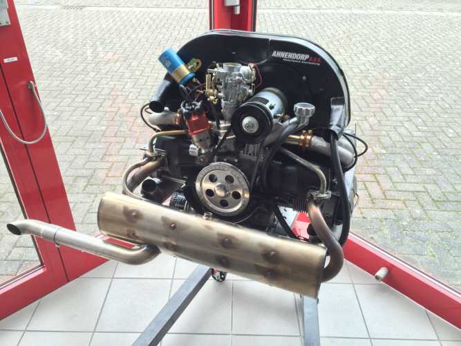 VW T1 Bus Auspuff Ahnendorp Customsport mit Vorwärmung