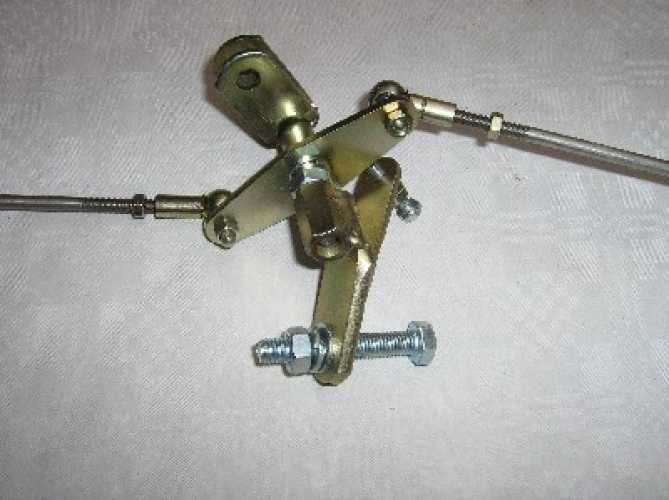 B.A.S. Linkage for VW Type 4 engine with  porsche style cooling