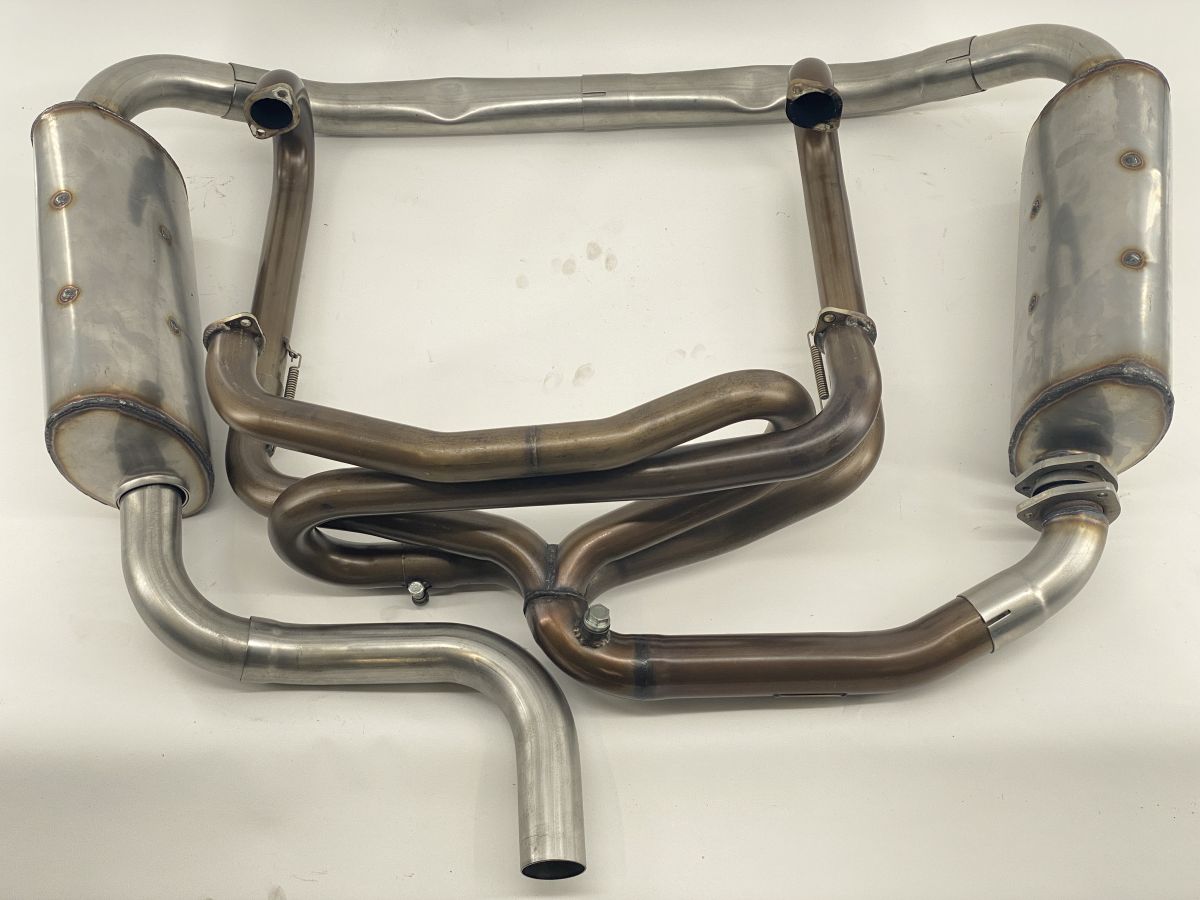 Endrohr - Auspuff Set VW Käfer Mit Schellen