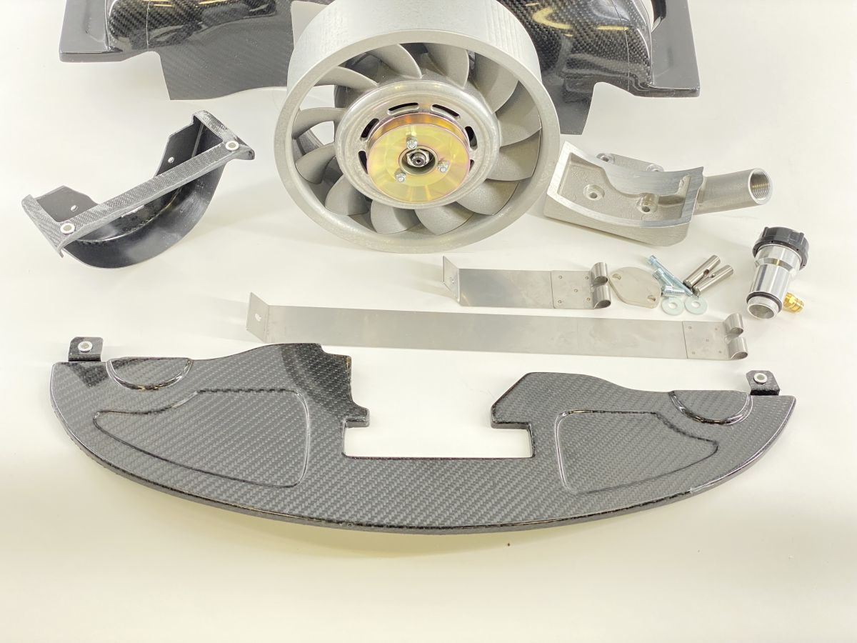 Ahnendorp B.A.S. - Porsche Style Cooling B.A.S. Carbon System VW 