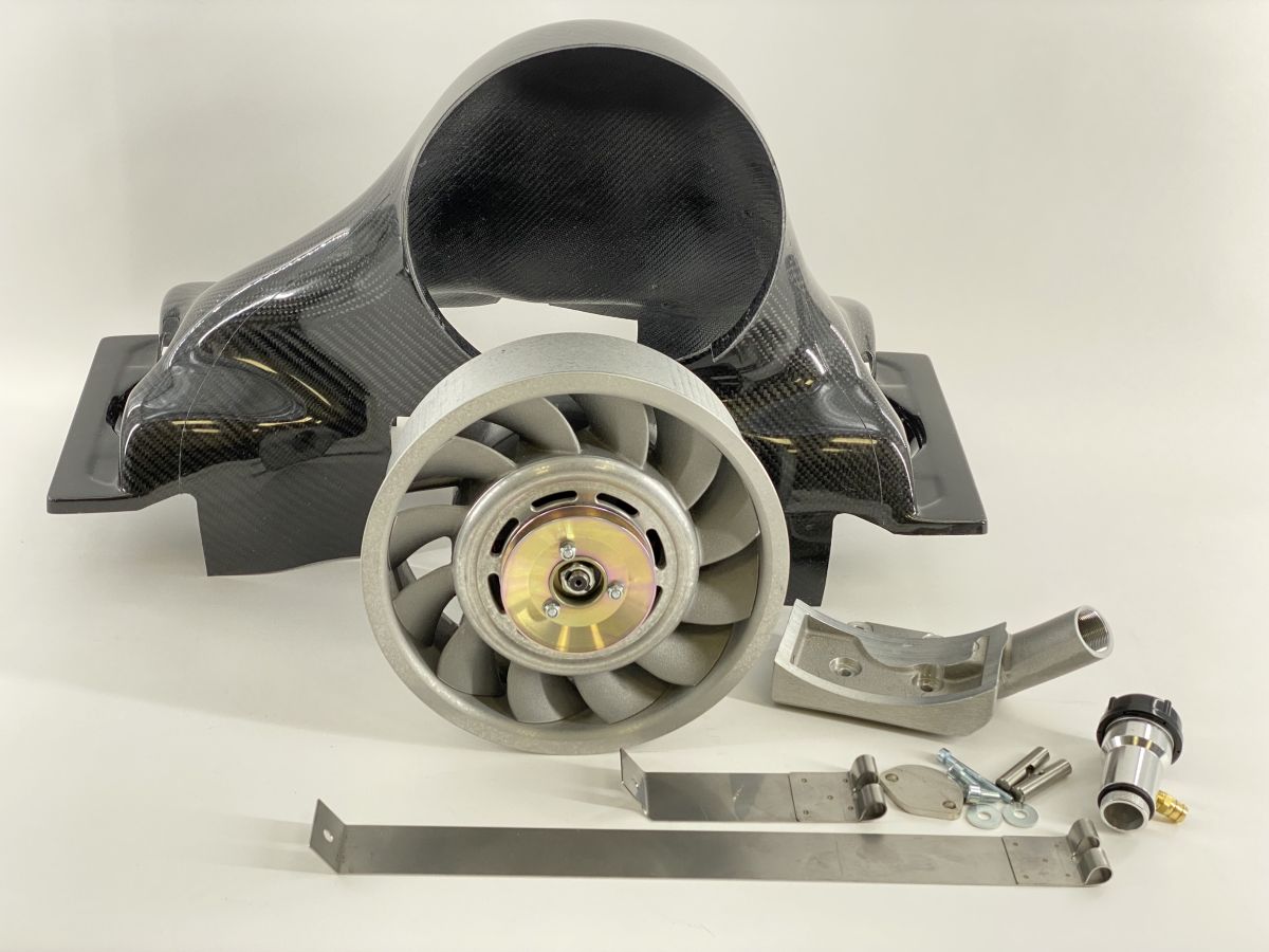 Ahnendorp B.A.S. - Porsche Style Cooling B.A.S. Carbon System VW 