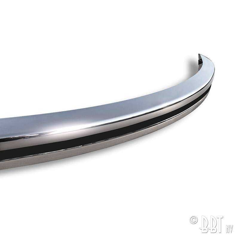 Bumper rear (EUR) square model - Brazilian chrome