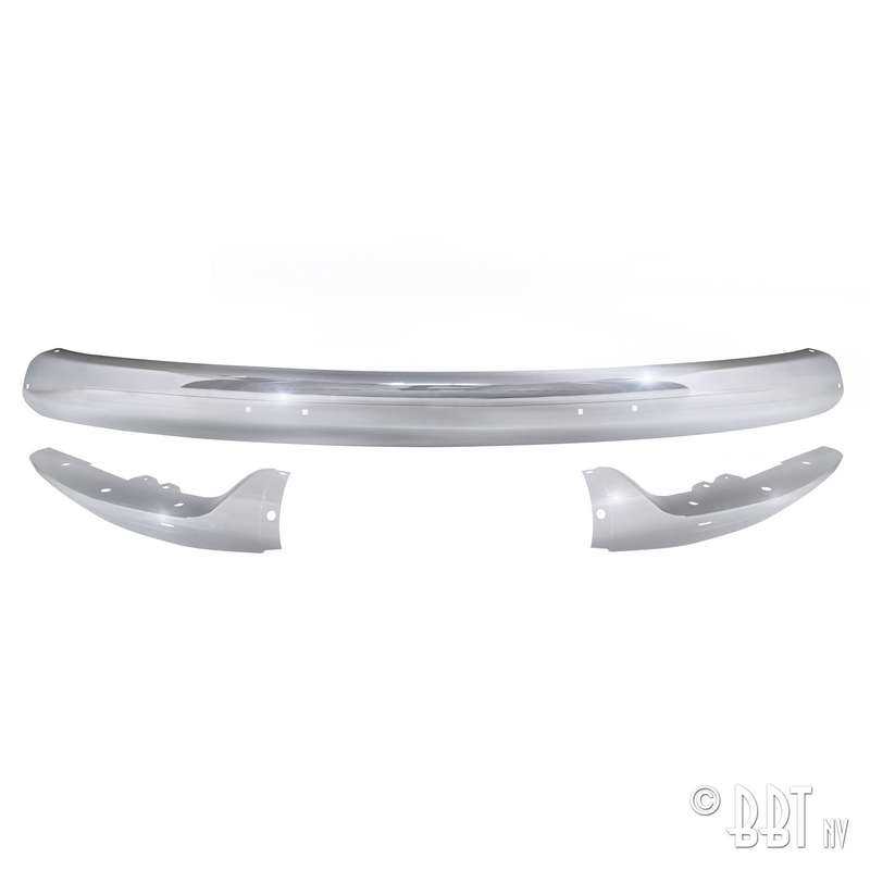 Bumper front 3-pieces (Chrome)