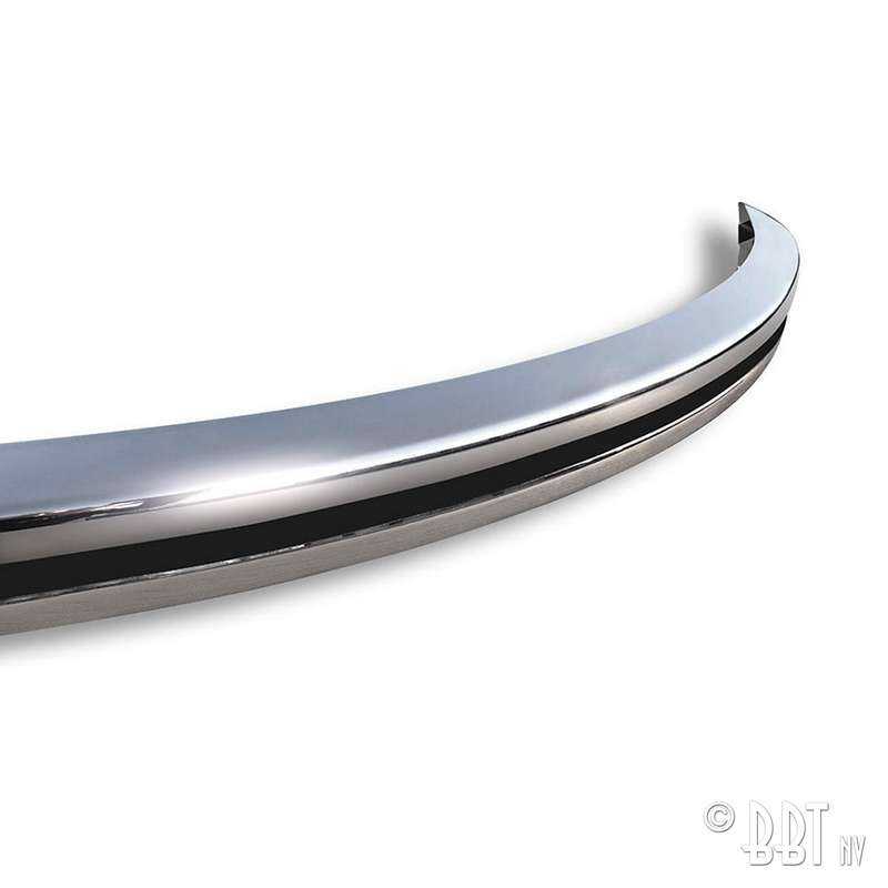 Bumper rear (EUR) square model - Original chrome BBT