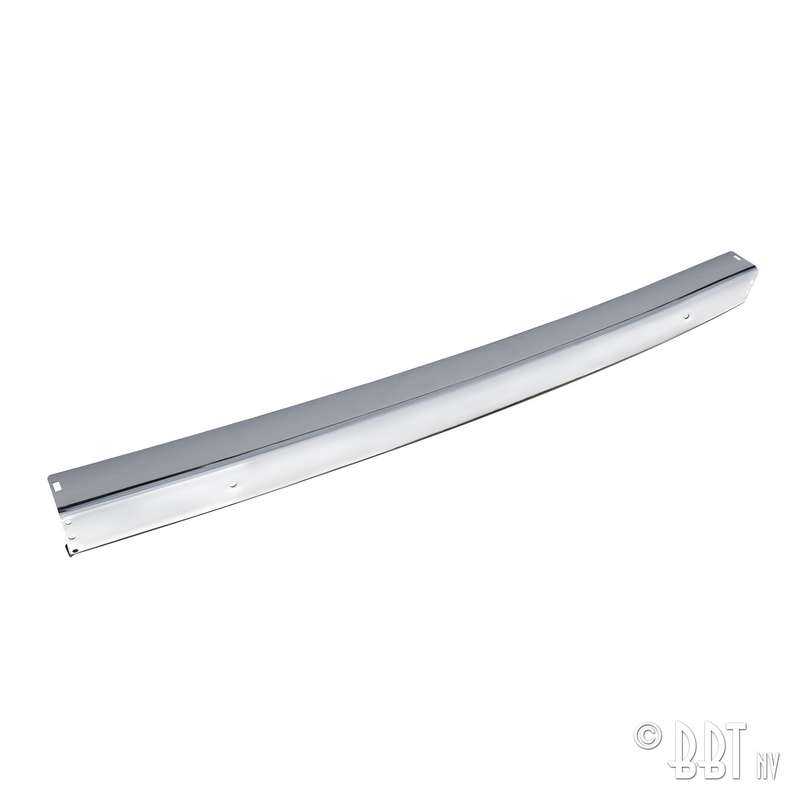 Bumper rear / chrome - w/o bumper strip