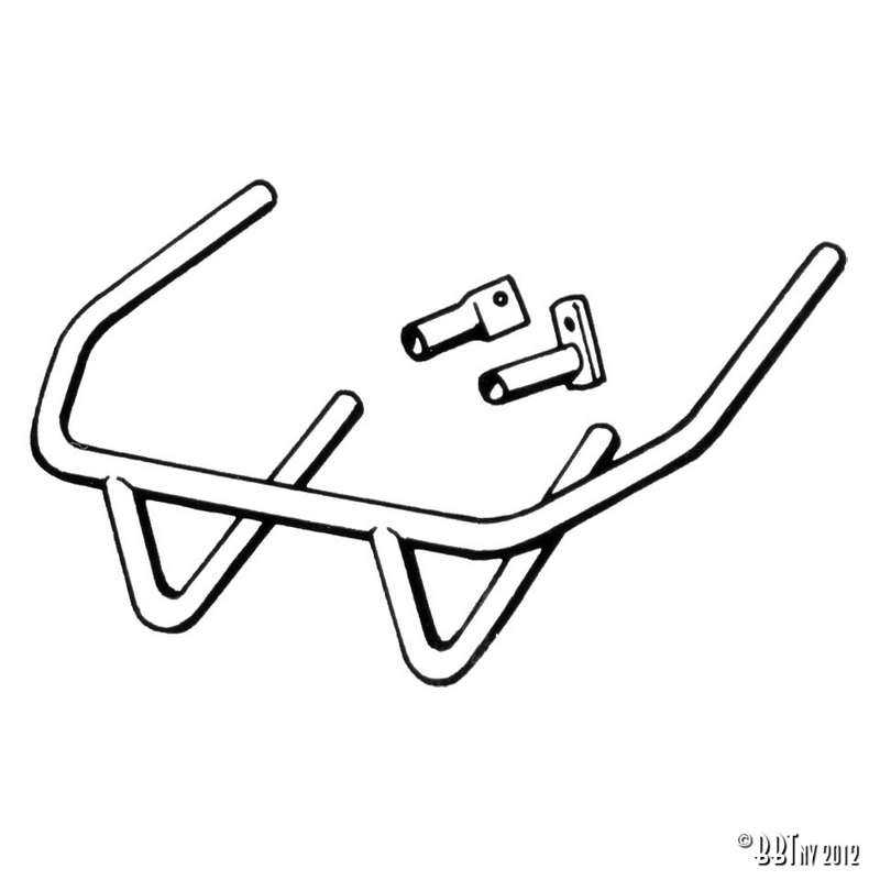 Baja bumper, rear