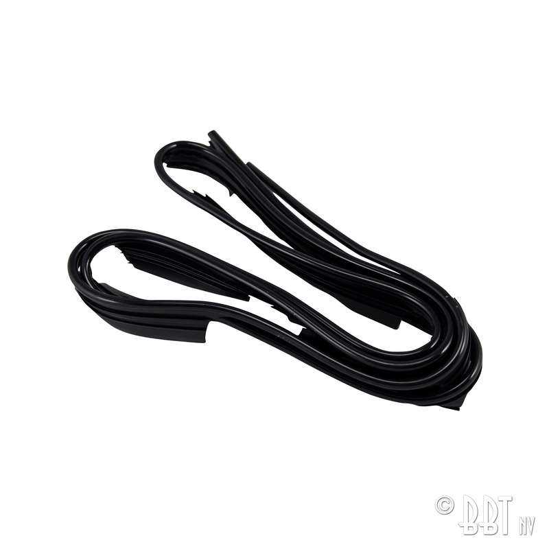Black fender beading, German quality (cut), Each