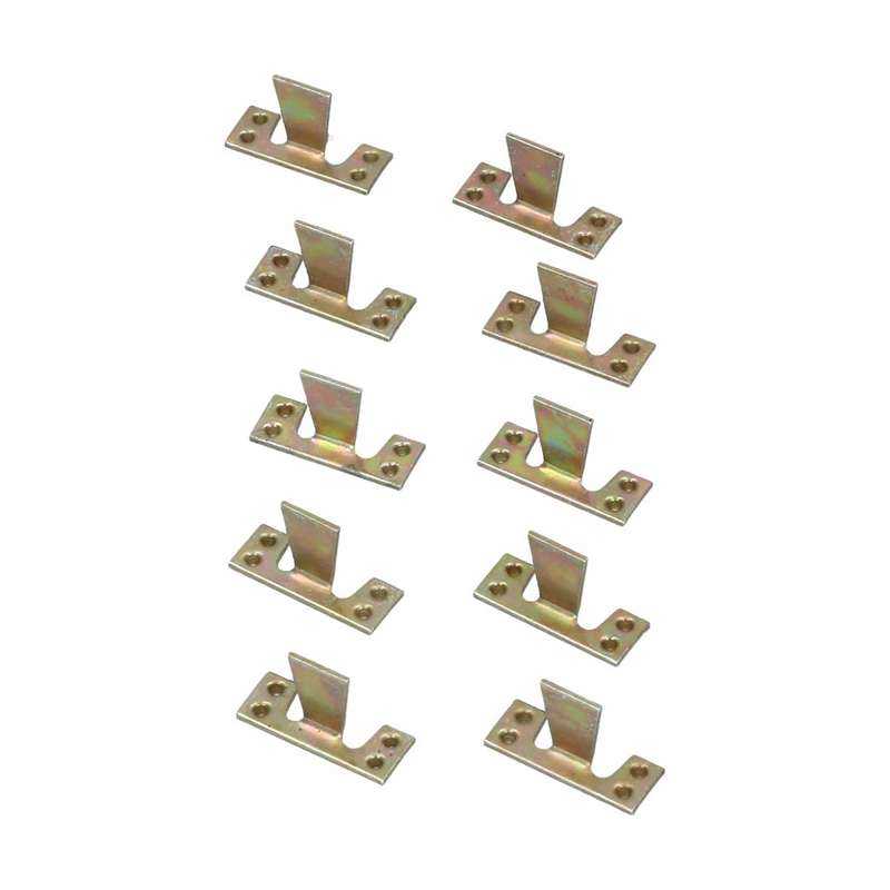 Klammern für Trittbrettzierleiste, 9 mm, schmal Satz (10 Stück)
