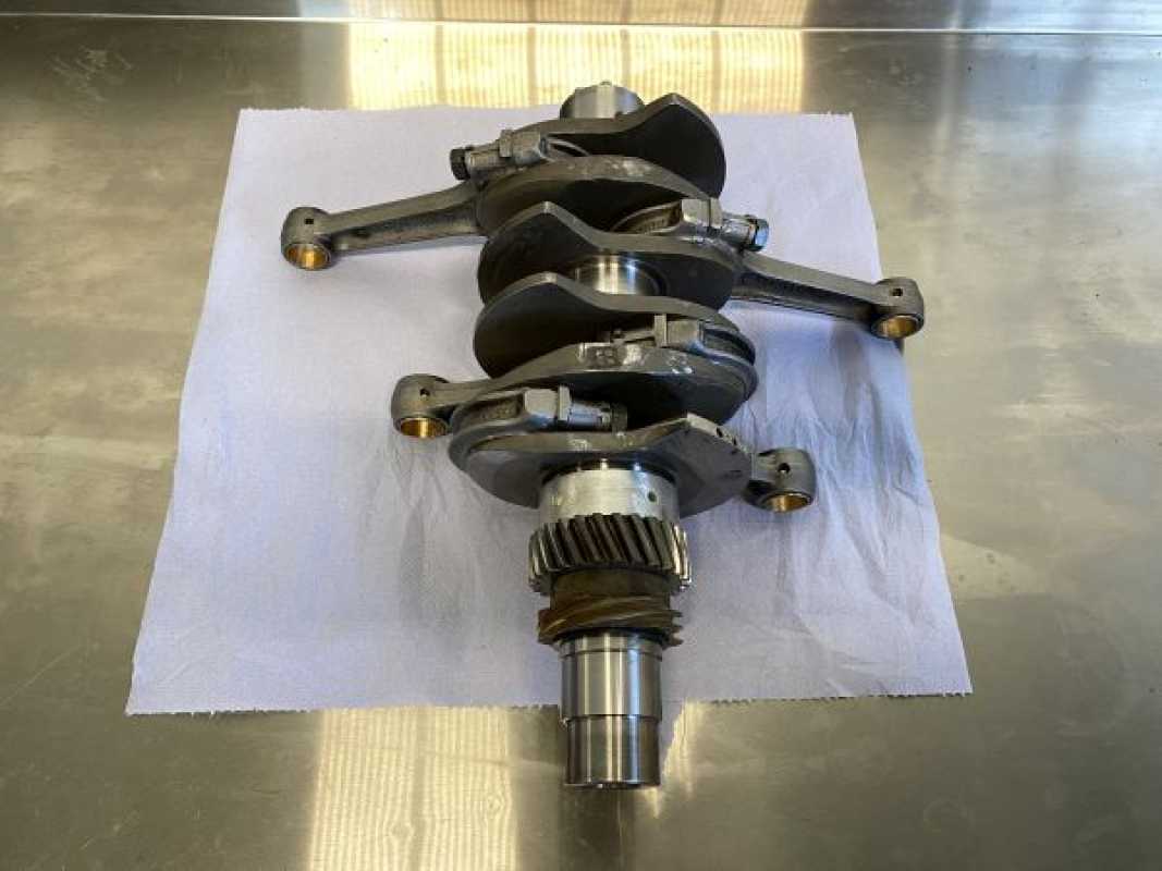 Okrasa Style 30PS Typ 1 Tuning Kurbelwelle 69,5mm Hub inklusive Anpassung und Wuchten Ihres Schwungrad, mit Pleuelüberholung