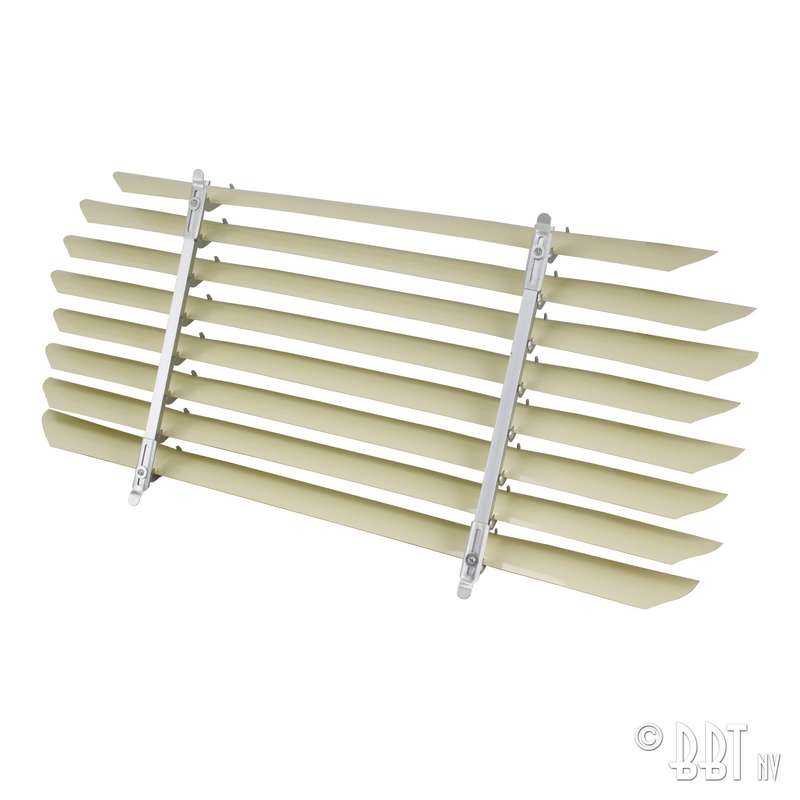 Heckscheiben-Jalousie, nicht montiert