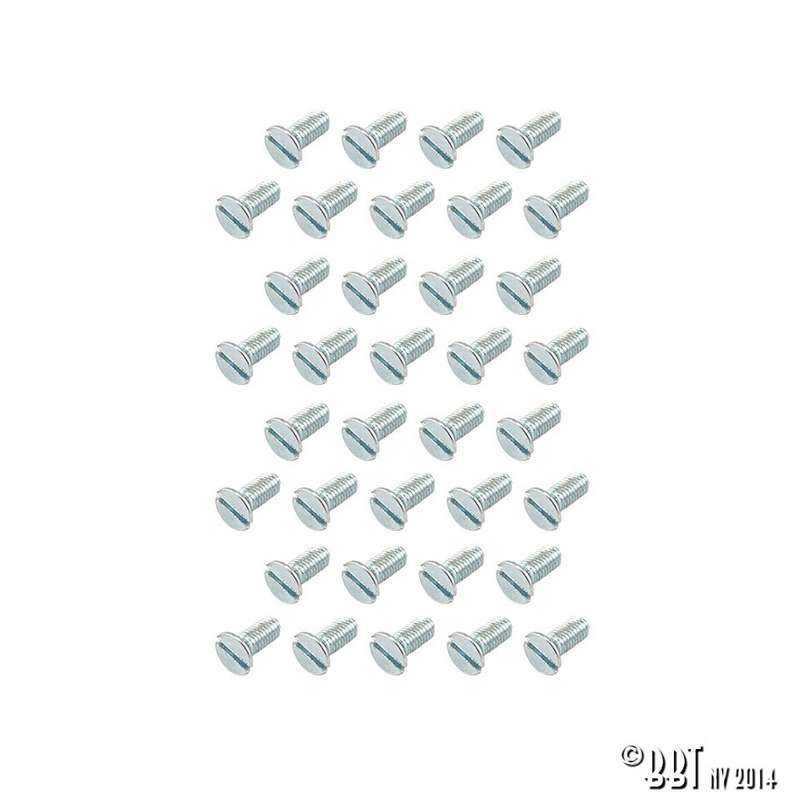 Schrauben-Satz für Führungsschienen, 36 Stück