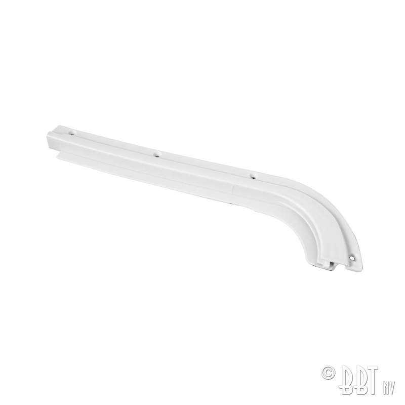 Sunroof guide rail, right, plastic