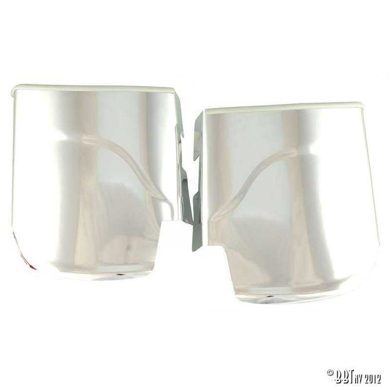 Gravel guard, rear, short model, (aluminium)