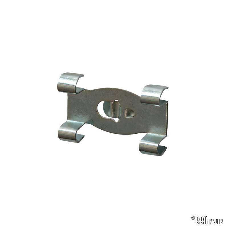 Clip for rocker moulding